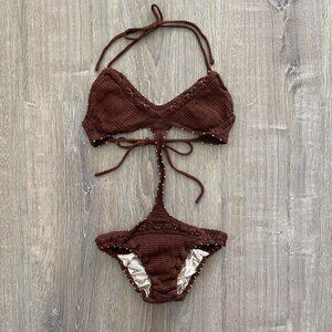 Victoria's Secret crochet monokini swimsuit